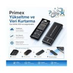 PX-M220 M.2 Nvme SSD Kutusu, Type-C USB 3.0/3.1 10GBPS Harici SSD Kutu, Pcıe Nvme Tek Çeltik M-Key SSD Uyumlu, Alüminyum Taşınabilir SSD Muhafaza, 8tb Destekli