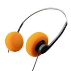 Pxiryanlow Turuncu Retro Kulak Üstü Kulaklık, Vintage Duygular Balenli Kulaklık, Retro Hafif Kulaklık, Hi-Fi Stereo Kulaklık Kulaklığı, Walkman Kulaklık, Kulak Üstü Kulaklıklar, Kulaklıklar ve Kulaklıklar
