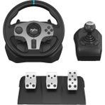 Pxn V9 Oyun Direksiyonu PC, PS4, PS3 Uyumlu Gerçekçi Sürüş Deneyimi için Çift Titreşim Motoru