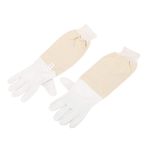 Pyhodi Arıcı Ekipmanları Unisex Koruyucu Eldivenler Çiftlik Çiftçi Ev Tarım Fabrika Için Arıcılık Arıcı Bahçecilik (XXL)