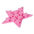 Pyhodi Buz Kalıbı, Bar Için Ev İçin Beş Renkli Yıldız Şekilli Buz Küpleri (PINK)