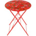 Pylones Bahçe Masası Garden Paradise - Coquelicots - Yuvarlak - 1