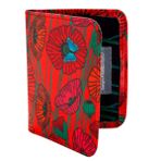 Pylones - Seyahat kartı tutucu – gelincik, kırmızı, 10 x 8 cm, klasik, Kırmızı, 10 x 8 cm, Klasik