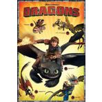 Pyramid International Dragons Characters Maxi Poster