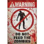 Pyramid International Maxi Warning Do Not Feed The Zombies Poster