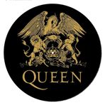Pyramid International Queen Pikap Slip Mat Mixen, DJ Kazıma ve Ev Dinleme için (Logo Tasarımı) – Resmi Ürün Ürünü, Altın