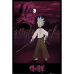 Pyramid International Rick and Morty (Samurai Rick) Poster
