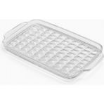 Pyramid Model Cam Tepsi – Sunumluk – Meyvelik – 33×20 cm - 33 cm