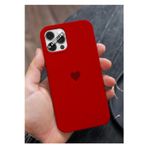 Q Aksesuar İphone Xr Uyumlu Mini Kalp Serisi Basic Premium Telefon Kılıfı