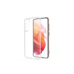 Q Aksesuar Samsung Galaxy S21 Uyumlu Renksiz Silikon Şeffaf Telefon Kılıfı