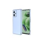Q Aksesuar Xiaomi Redmi Note 12 Pro Plus Uyumlu Renksiz Silikon Şeffaf Telefon Kılıfı