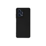 Q Aksesuar Xiaomi Redmi Note 12 Pro Plus Uyumlu Silikon Lansman Telefon Kılıfı - Siyah