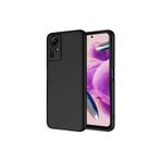 Q Aksesuar Xiaomi Redmi Note 12S Uyumlu Silikon Lansman Telefon Kılıfı - Siyah