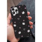 Q Aksesuar Xiaomi Redmi Note 8 Uyumlu Hello Kitty Tasarımlı Premium Telefon Kılıfı