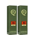Q Life No:203 EDC 2x50 ml Erkek Parfüm