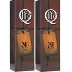 Q Life No:246 EDC 2x50 ml Erkek Parfüm