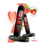 Q LIQUIDS 2 Adet Çilek Aromalı Kayganlaştırıcı Jel Anal ve Vajinal Su Bazlı Lubricant