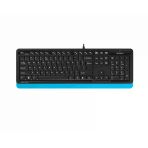 Q Tr Usb Fsytyler Multimedya Kablolu Klavye Mavi Fk10