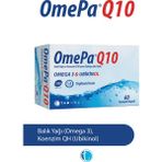 Q10 60 Yumuşak Kapsül Ubikinol Koenzim QH Balık Yağı Omega 3 - Aromasız