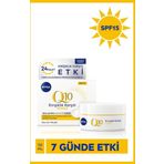 Q10 Power Kırışık Karşıtı Gündüz Bakım Kremi 50 Ml, Spf15 Güneş Koruması, Sıkılaştırıcı, Keratin