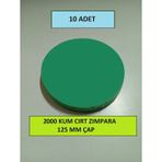 Q125 Cırt Zımpara 2000 Kum (10ADET)
