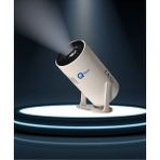 Q1Tech Taşınabilir Android Projeksiyon Wifi Destekli Akıllı Sinema Projektör Ultra Hdsinema Projeksiyon 1080P - Beyaz