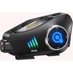 Q28 Intercom Kameralı Hd 1080P Kameralı Kask Kulaklık Su Geçirmez 32GB Hafıza Kartlı - Standart