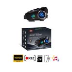 Q28 İntercom Kameralı Hd 1080P Kameralı Kask Kulaklık Su Geçirmez 32Gb Hafıza Kartlı