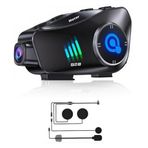 Q28 Kablosuz Bluetooth Kask Kulaklık ile Sürüş Potansiyelinizi Açığa Çıkarın, Dahili 1080P Kamera ve 32 GB SD Kart ile birlikte gelir, iOS ve Android'i bağlar.