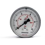 Q63 0-315 Bar Arka Bağl Gliserinli Manometre Metal Gövde Cam Kapak 1/4''
