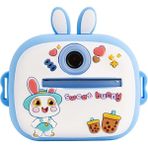 Q7 Taşınabilir Fotoğraf Yazıcı ve Kamera BUNNY Mavi