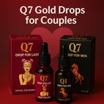 Q7 Vip Set Erkekler ve Kadinlara Özel Cinsl Takviye & Destek istek artirici Damla 30ML RO-q7damlaset