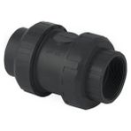 Q75 U-Pvc Yapıştırma Muflu Yaylı Çekvalf Epdm O Ringli