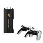 Q8 Max 4K Ultra HD 3D Game Stick, 2 Kablosuz Gamepad ile, PSP/PS1/N64/NES Destekli, 4GB Hafıza Kartı Dahil