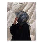 Qalortex Scarf Pamuklu Soft Lara Desen Eşarp-Gri