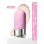 QASHE Cosmetic Tone Up Blur BB Krem Light Renkli & Pürüzsüzleştirici SPF 50+ PA++++ Mineral Filtreli, 50 Ml