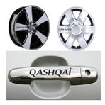 Qashqai Kapı Kolu Jant Sticker (10 Adet) Etiket Yapıştırma Z148