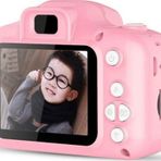 Qasul 1080P Hd Çocuk Kamera Dijital Fotoğraf Makinesi 2.0 Inç Ekran+8 Gb Sd Kart