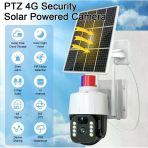Qasul 5Mp 4G Güneş Enerejili Kamera Dahili Pil Pır Hareket Algılama Dış Mekan Güvenlik Gözetleme Ptz Wıfı Kamera V380 Pro