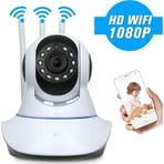 Qasul Gece Görüşlü Hd 360 Derece Wifi Ip Bebek Kamerası Cmr5
