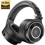 Qasul Oneodio Monitor 60 Kablolu Hifi Kulaklık Profesyonel Stüdyo Dj Kulaklığı Stereo Kulaküstü Kulaklık Yüksek Çözünürlüklü Ses Mikrofonlu - Siyah