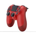 Qasul Playstation 4 Uyumlu Kablosuz Oyun Kolu V2 Gamepad Kırmızı Ergonomik Tasarım Özellikleriyle