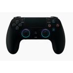 Qasul Ps-4 İçin Kablosuz Kontrol Cihazı Çift Titreşimli Rgb Led Gamepad Joystick Yüksek Doğruluk Kontrol