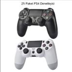 Qasul Ps4 Dualshock 4 V2 Gamepad - Siyah - Beyaz