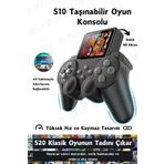 Qasul Taşınabilir El Konsolu Retro Oyun Makinesi 2.4 İnç Ekrana Sahip 520 Oyunlu Televizyona Bağlanabilir