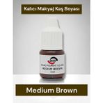 Qbien Kalıcı Makyaj ve Microblading Boyası 5 ml - Medium Brown