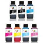 QC Canon imagePROGRAF W8400D Yazıcı Uyumlu Pro Serisi 100 ml Mürekkep Seti