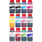 Qc Canon Pfı 301 Kartuş Mürekkebi 12 Renk Pro Serisi 250ML Mürekkep Seti - Renkli