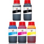 Qc Canon Pixma MP640 Yazıcı Uyumlu Kartuş Mürekkebi Pro Serisi 250ML Mürekkep Seti - Renkli