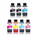 QC Canon W6400 Imageprograf Yazıcı Uyumlu Pro Serisi 100 ml Mürekkep Seti